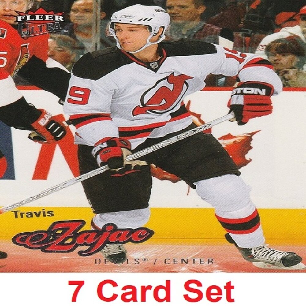 Travis Zajac Hockey Card Collection